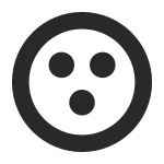 Face With Open Mouth SVG Icon